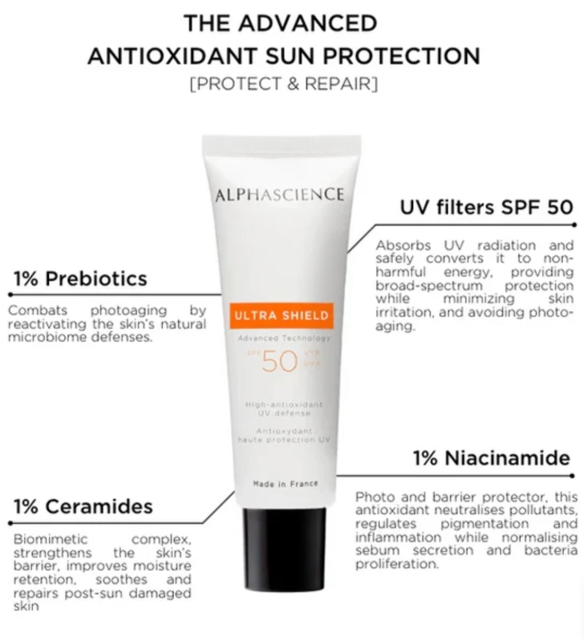 ULTRA SHIELD SPF 50 40ML