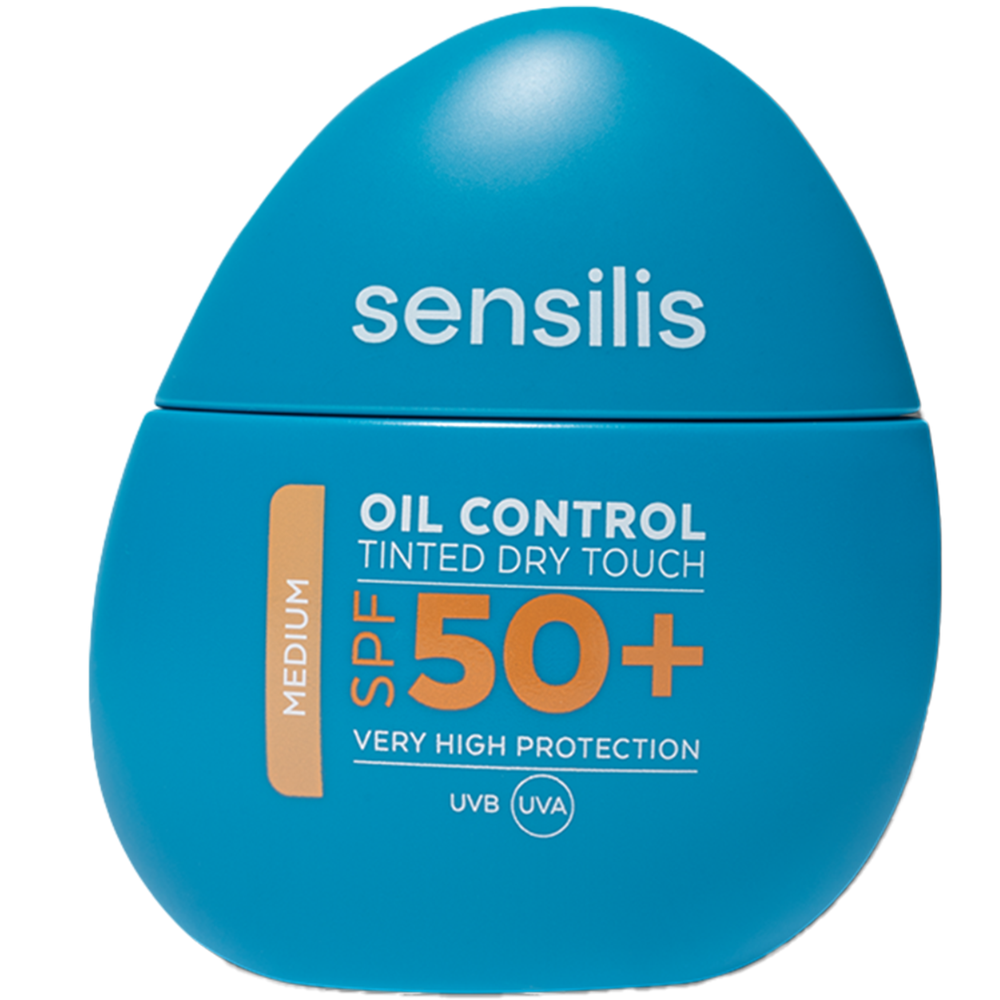 SENSILIS OIL CONTROL DRY TOUCH SUNSCREEN SPF50+ MEDIUM